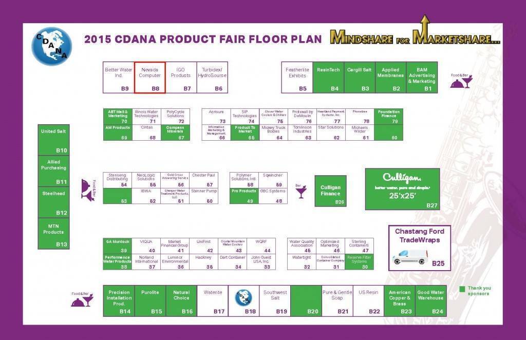 2015 CDANA Floor Plan